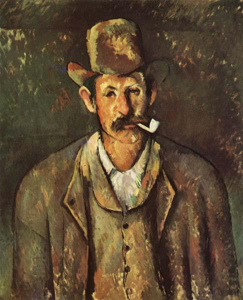 Paul Cezanne Man with a Pipe